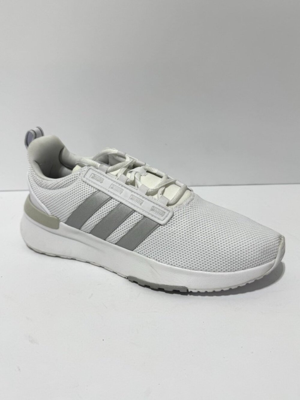 adidas Womens Racer TR21 Running Shoes White Size 8.5 M